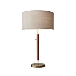 26.25" Hamilton Table Lamp Walnut - Adesso 5 26.25" Hamilton Table Lamp Walnut - Adesso -Adesso Sales GUEST a1c995c1 1c86 4188 8100 7b7650b56d4d