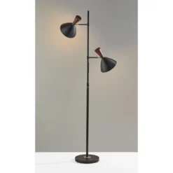 Arlo Tree Lamp Black - Adesso -Adesso Sales GUEST a47db942 3c29 49cf 8e35 2acf4355b785