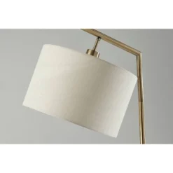 Reynolds Floor Lamp Antique Brass - Adesso -Adesso Sales GUEST a73fba88 b7ab 46a8 b990 256da83bb968