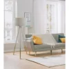 Natural Wood Louise Floor Lamp White - Adesso