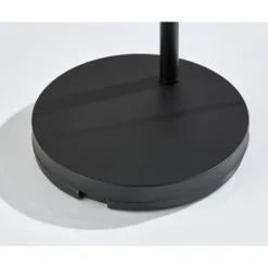 Elsie Natural Wood Floor Lamp Black - Adesso -Adesso Sales GUEST ae5cea1a 297b 4b17 a425 2b5bc6169cce