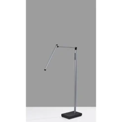 Lennox Floor Lamp (Includes LED Light Bulb) Black - Adesso -Adesso Sales GUEST b64ae8af 465e 4638 9591 8ff5e54ff9a7
