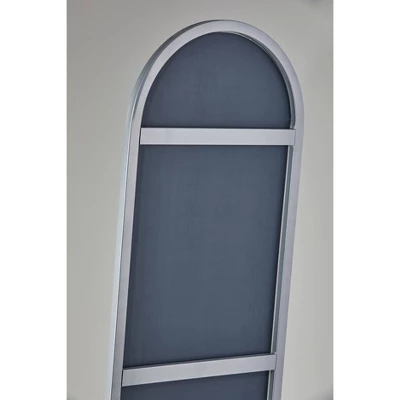 Adeline Floor Mirror Silver - Adesso