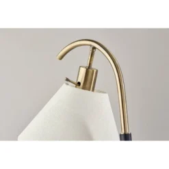 Jerome Table Lamp Black/Antique Brass - Adesso -Adesso Sales GUEST bce99742 4175 42fc b10b f52fc513e62a