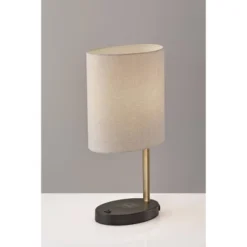 Curtis AdessoCharge Wireless Charging Table Lamp Black/Brass - Adesso 9 Curtis AdessoCharge Wireless Charging Table Lamp Black/Brass - Adesso -Adesso Sales GUEST bde36c21 5cf2 4314 8d51 267a15436aa5