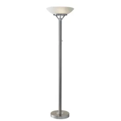 71.5" Expo Floor Lamp Silver - Adesso -Adesso Sales GUEST c0216f7e cda7 48fc 956b cc7f61a21d38