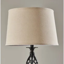 Raymond Floor Lamp Black - Adesso -Adesso Sales GUEST c800e2cc 7572 4d1a 8c26 29877de5c1c3