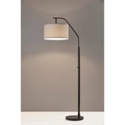 Max Floor Lamp Black - Adesso