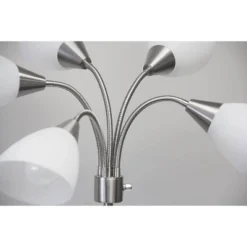 5 Headed Floor Lamp Satin Touch - Adesso