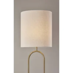 Joey Floor Lamp Antique Brass - Adesso -Adesso Sales GUEST d65e869e bf09 4189 a84d 0c60dec0f708