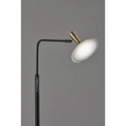 Lucas Floor Lamp (Includes LED Light Bulb) Black - Adesso 6 Lucas Floor Lamp (Includes LED Light Bulb) Black - Adesso -Adesso Sales GUEST d6d07438 b6e4 41cd 8933 b4b25c2ce87b