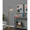 Bradford Floor Lamp (Includes Light Bulb) Antique Brass - Adesso