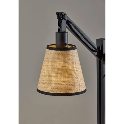 Walden Table Lamp Metal/Wood Black - Adesso 4 Walden Table Lamp Metal/Wood Black - Adesso - Image 4