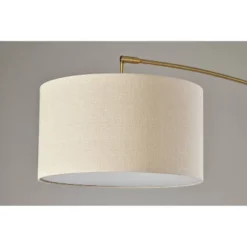 Adler Arc Floor Lamp Antique Brass - Adesso -Adesso Sales GUEST de238bdd 2c73 498a 8b20 63758c9ce2e7