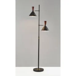 Arlo Tree Lamp Black - Adesso -Adesso Sales GUEST de72defb 1034 45fe 8f93 c803d4f64047