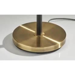 Casey Tree Lamp Black/White/Brass - Adesso -Adesso Sales GUEST e6f066ed f11f 4942 8801 0a5e014b2cd0