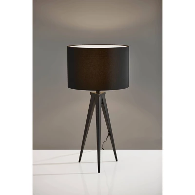 Director Table Lamp Black - Adesso 1 Director Table Lamp Black - Adesso