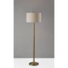 Barton Floor Lamp Antique Brass - Adesso