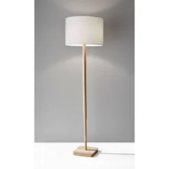 Ellis Floor Lamp Natural/Brown - Adesso 7 Ellis Floor Lamp Natural/Brown - Adesso -Adesso Sales GUEST ea1a3447 1399 4766 bf3d da0e779a2436
