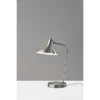 Cleo Desk Lamp Brushed Steel - Adesso
