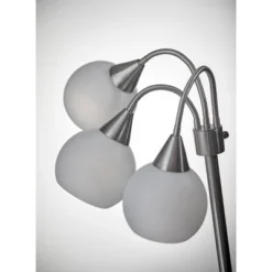 65.5" Phillip 3-Arm Floor Lamp Steel - Adesso -Adesso Sales GUEST ec72741c 0346 4d63 8265 b740e2df2732