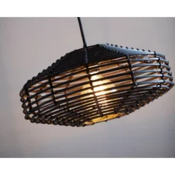 7" Kingston Pendant Ceiling Light Black - Adesso -Adesso Sales GUEST ef11e4cb 07db 46cd b1ff 25f4e00e208d