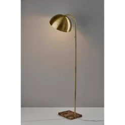 Paxton Floor Lamp Antique Brass - Adesso -Adesso Sales GUEST f29e626e 69c8 4d8a bf8f 4a81b57ef820