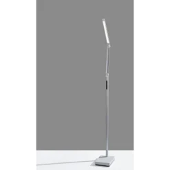 Lennox Floor Lamp (Includes LED Light Bulb) White - Adesso -Adesso Sales GUEST f5023470 f9a7 49bc a843 b66b4c0ed085