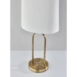 Joey Table Lamp Antique Brass - Adesso -Adesso Sales GUEST f62c37f6 bee6 40c9 b5d1 2840a7c95bb7