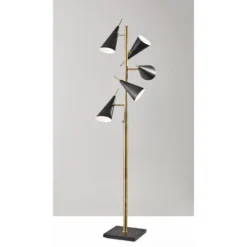 71.5" Owen Tree Lamp Black - Adesso -Adesso Sales GUEST f6861eba 9751 42fb b953 7f29c2bef47a