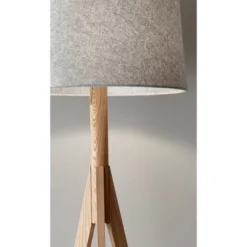 Eden Floor Lamp Natural - Adesso -Adesso Sales GUEST f6c0866f 05de 4d42 9de0 5ad380999cf9