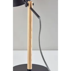 Natural Wood Dylan Desk Lamp Black - Adesso -Adesso Sales GUEST f869c938 1cc6 4239 a52f e868e28ef240