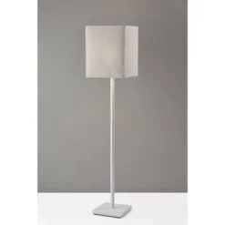 Estelle Floor Lamp Matte White - Adesso 6 Estelle Floor Lamp Matte White - Adesso -Adesso Sales GUEST f9330b04 e1b4 40d9 98b5 e9e48200d3db