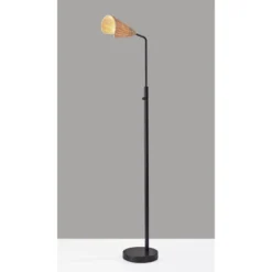 Cove Floor Lamp Black - Adesso