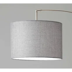 3-Arm Bowery Arc Lamp Brushed Steel - Adesso -Adesso Sales GUEST fc675fd2 8b0d 4013 a215 90a208319c78