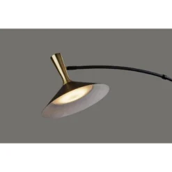 Bradley Arc Lamp With Smart Switch Black (Includes LED Light Bulb) - Adesso -Adesso Sales GUEST fc871f7b 5368 42cf 8d20 76487b111698